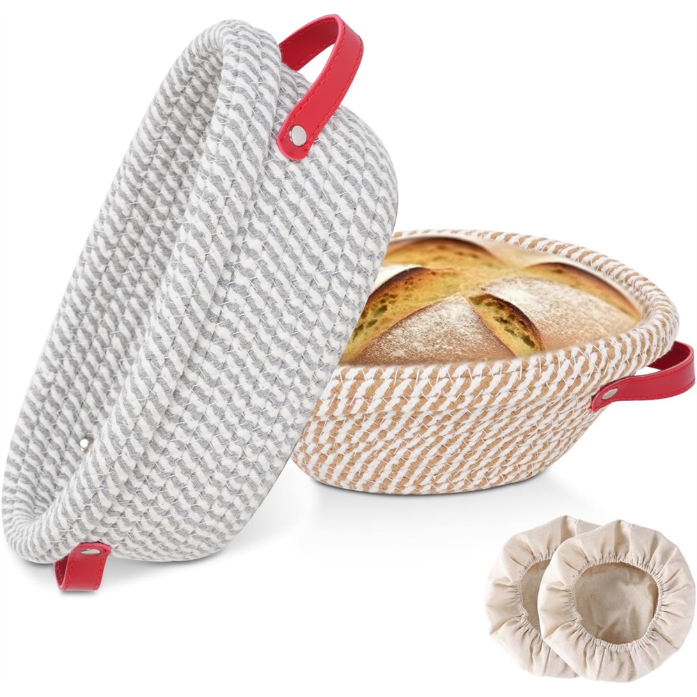 2pack Banneton Sourdough Bread - огляд і ціна Proofing Basket Banneton