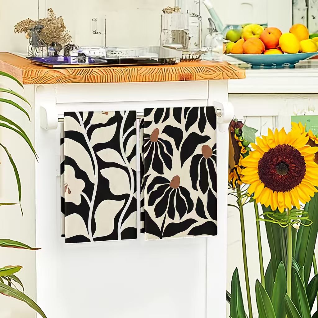 6Pcs, Retro Black and White Co - огляд і ціна Kitchen Baking Necessities