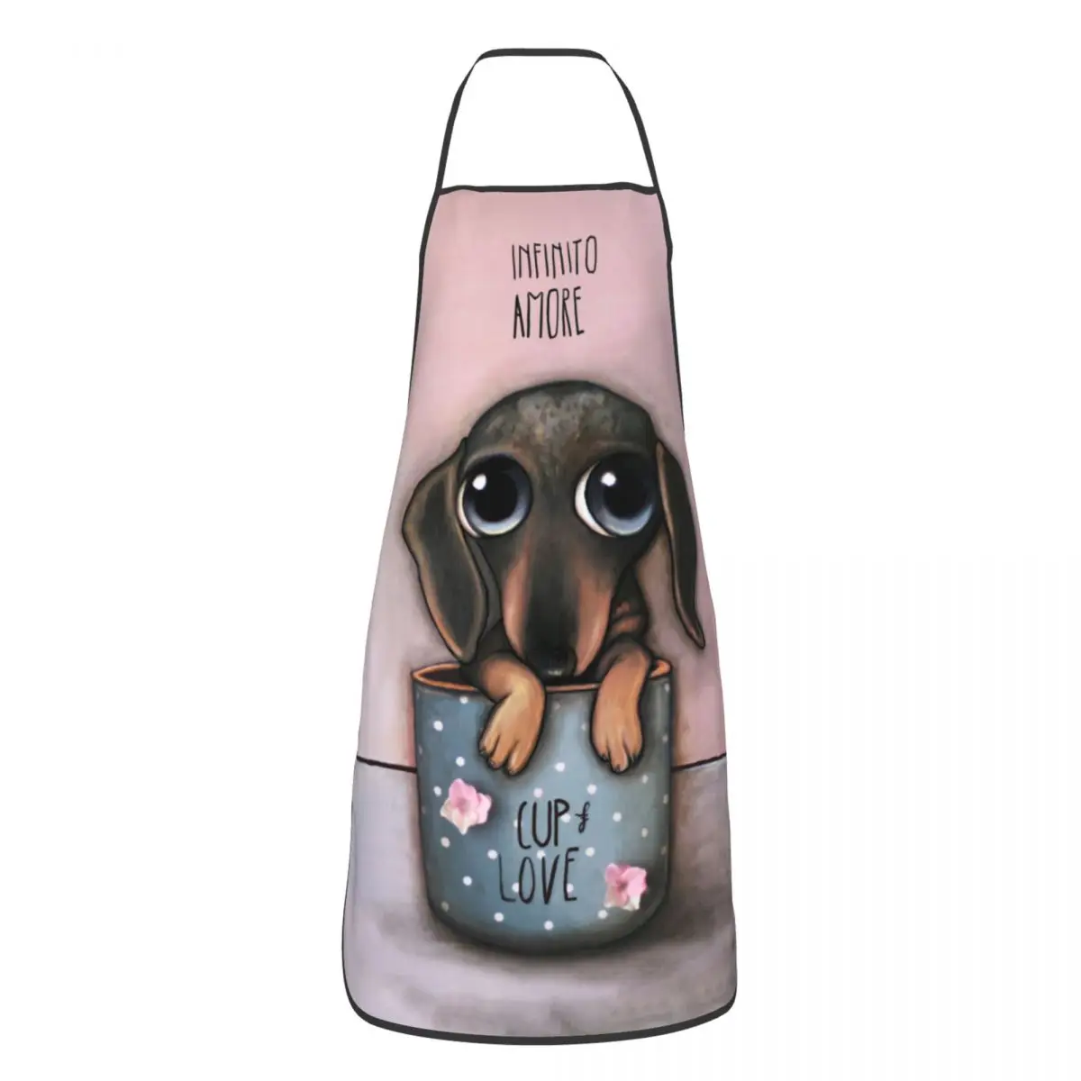 Dachshund Cup Love Aprons for  - огляд і ціна Kitchen Baking Cloth