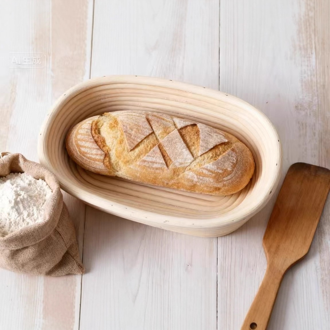 Oval Bread Proofing Basket Rat - огляд і ціна Proofing Basket Banneton
