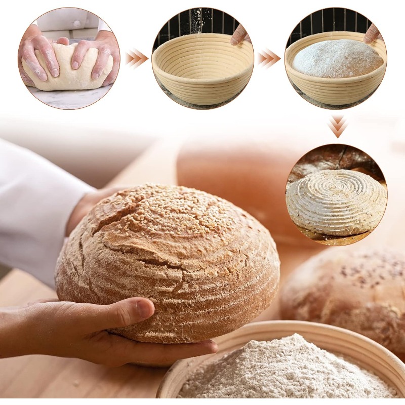 Bread Fermentation Basket PP D - огляд і ціна Proofing Basket Banneton