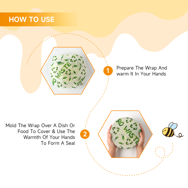 3 Pieces of Beeswax Preservati - огляд і ціна Kitchen Baking Cloth