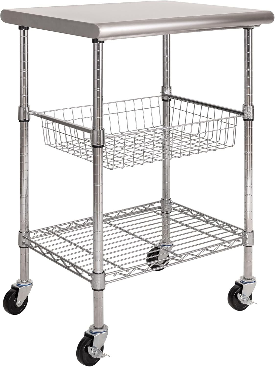 Stainless Steel Commercial Pre - огляд і ціна Kitchen Island Baking Table