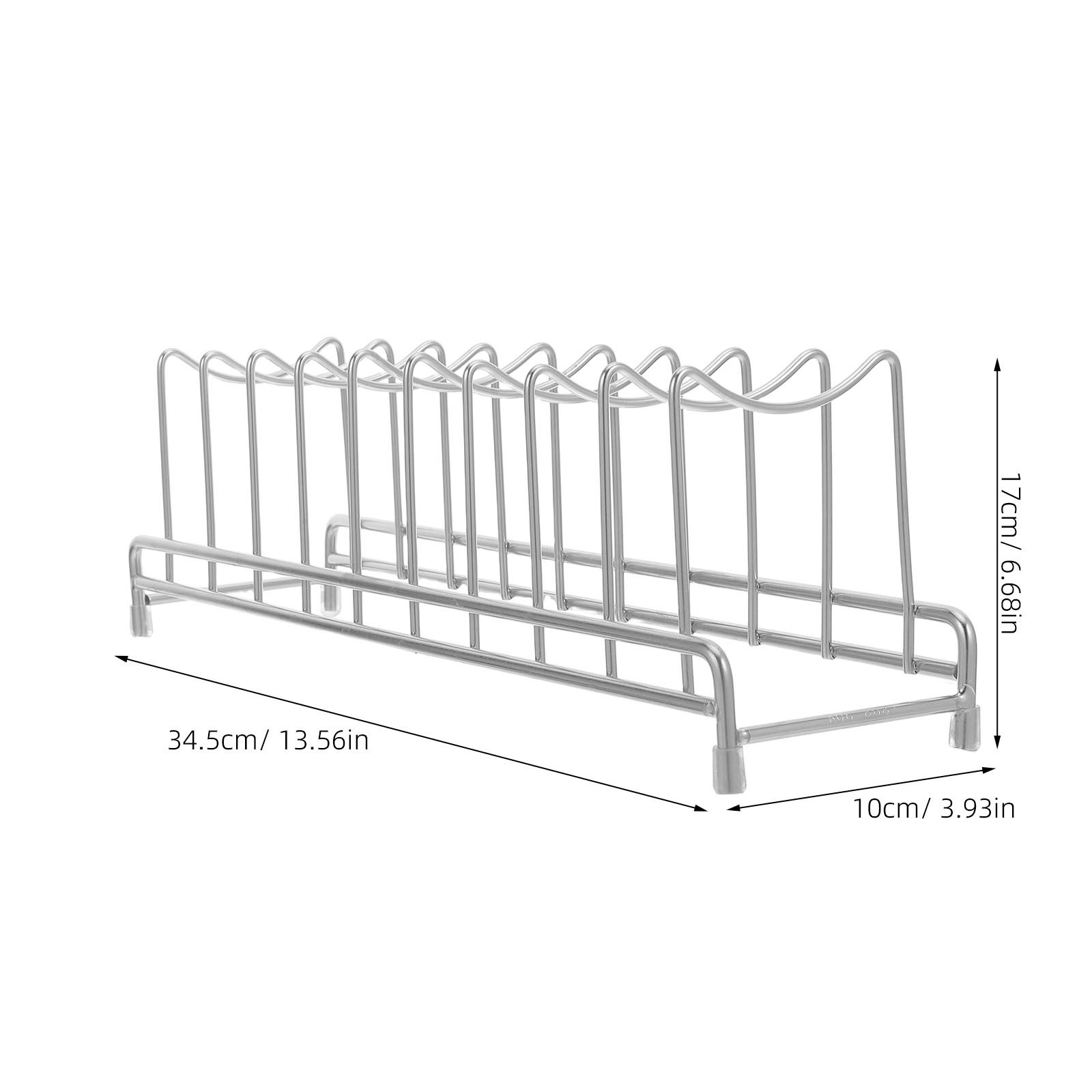 Stainless Steel 9 Section Pot  - огляд і ціна Kitchen Cabinet Baking Sheet Organizer