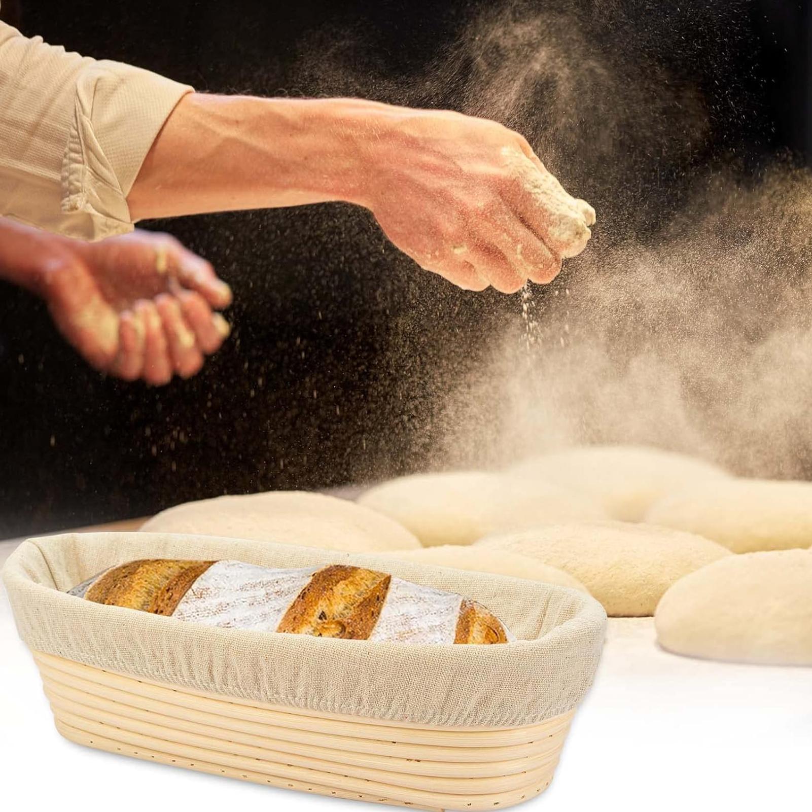 Handmade Rattan Bread Proofing - огляд і ціна Proofing Basket Banneton