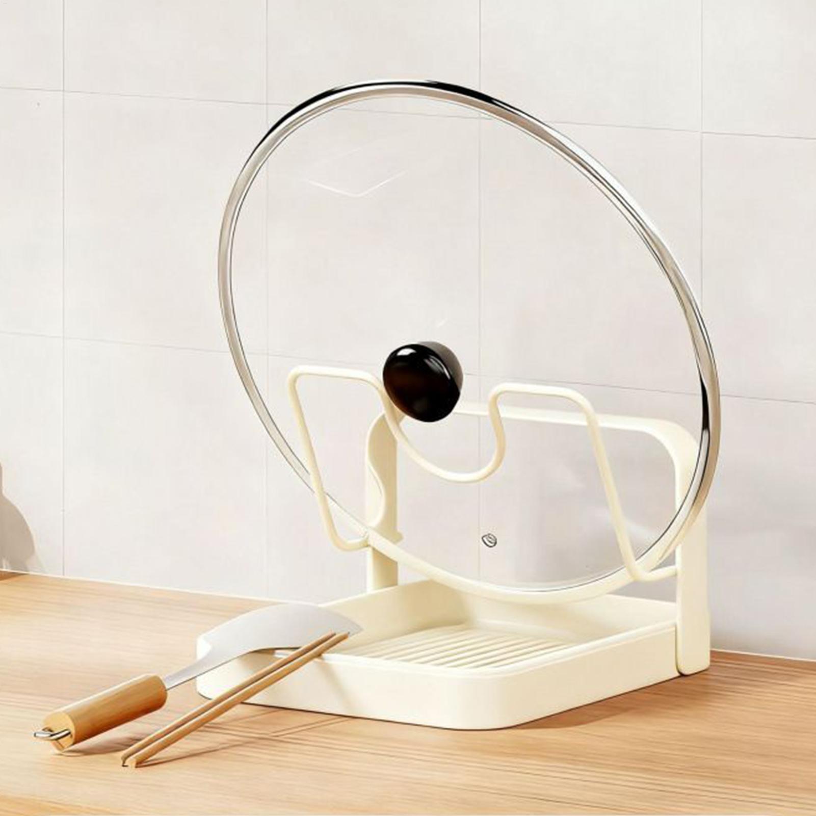 Pot Lid Organizer Anti-Slip Ki - огляд і ціна Kitchen Baking Pan Organizer