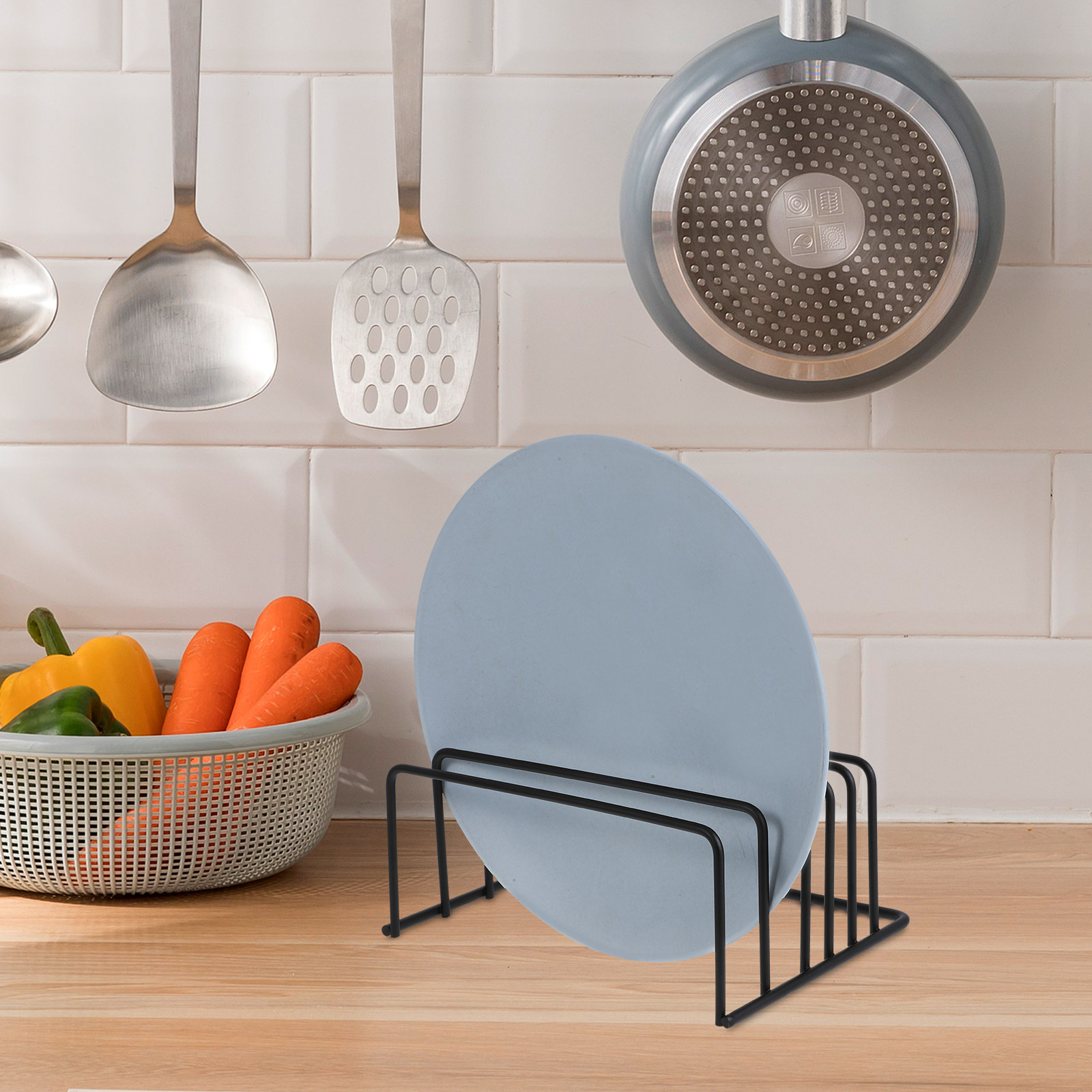 2Pcs Kitchen Storage Organizer - огляд і ціна Kitchen Cabinet Baking Sheet Organizer